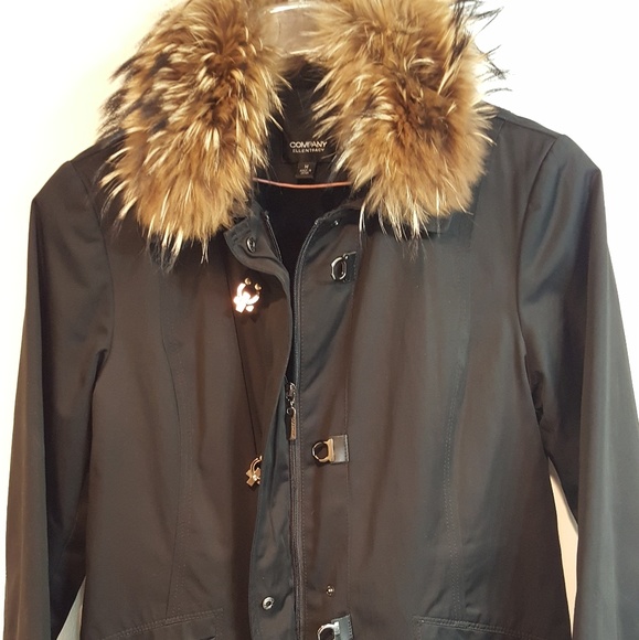 Fur Collar Coat - Picture 3 of 7